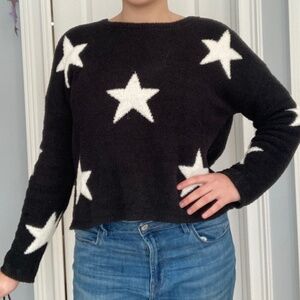 Black and White Star sweater